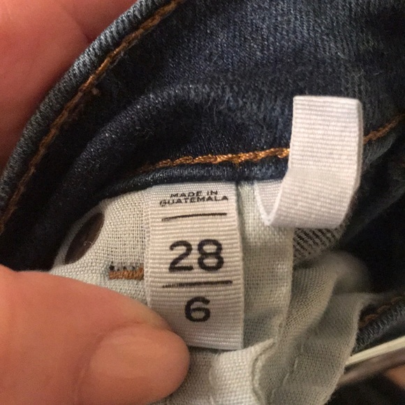 Ann Taylor LOFT Dark Wash Skinny Jeans - Picture 7 of 8